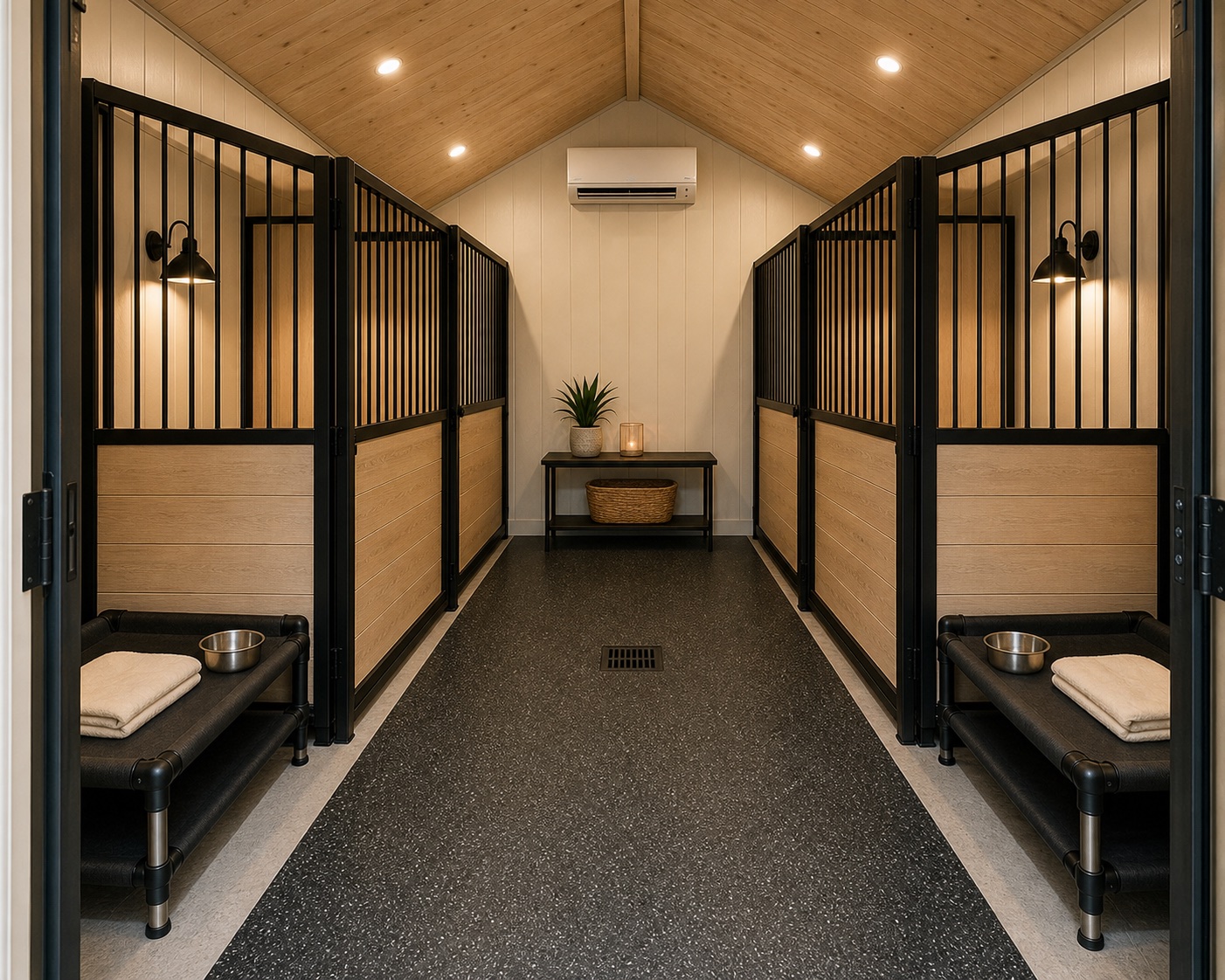 Concept rendering of the planned private suites